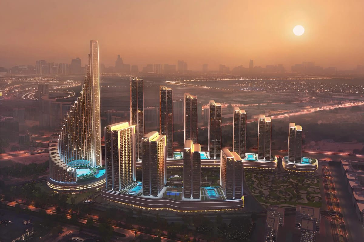BINGHATTI "Mercedes-Benz Places – Binghatti City – Maybach 6" 2