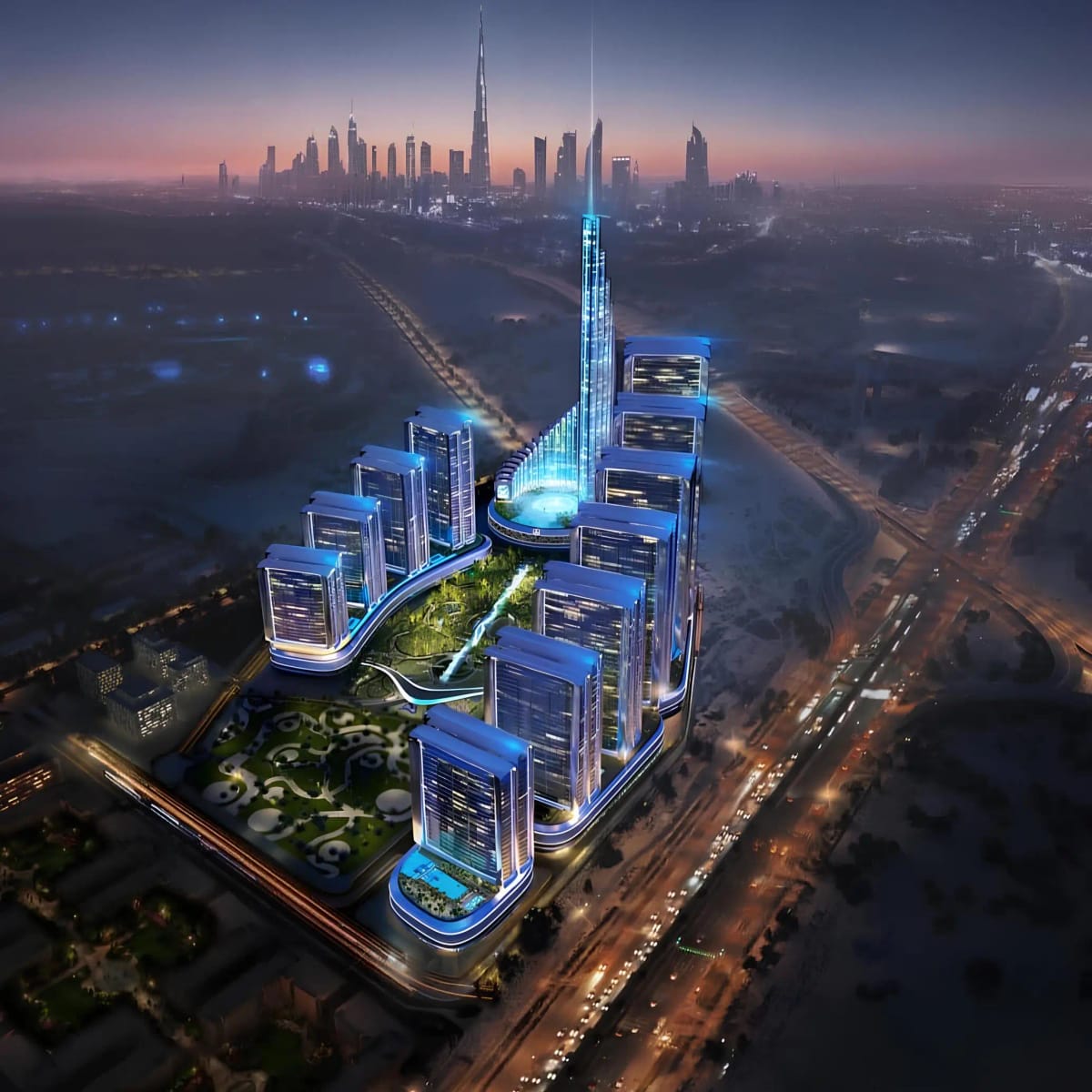 BINGHATTI "Mercedes-Benz Places – Binghatti City – Project Maybach" 4