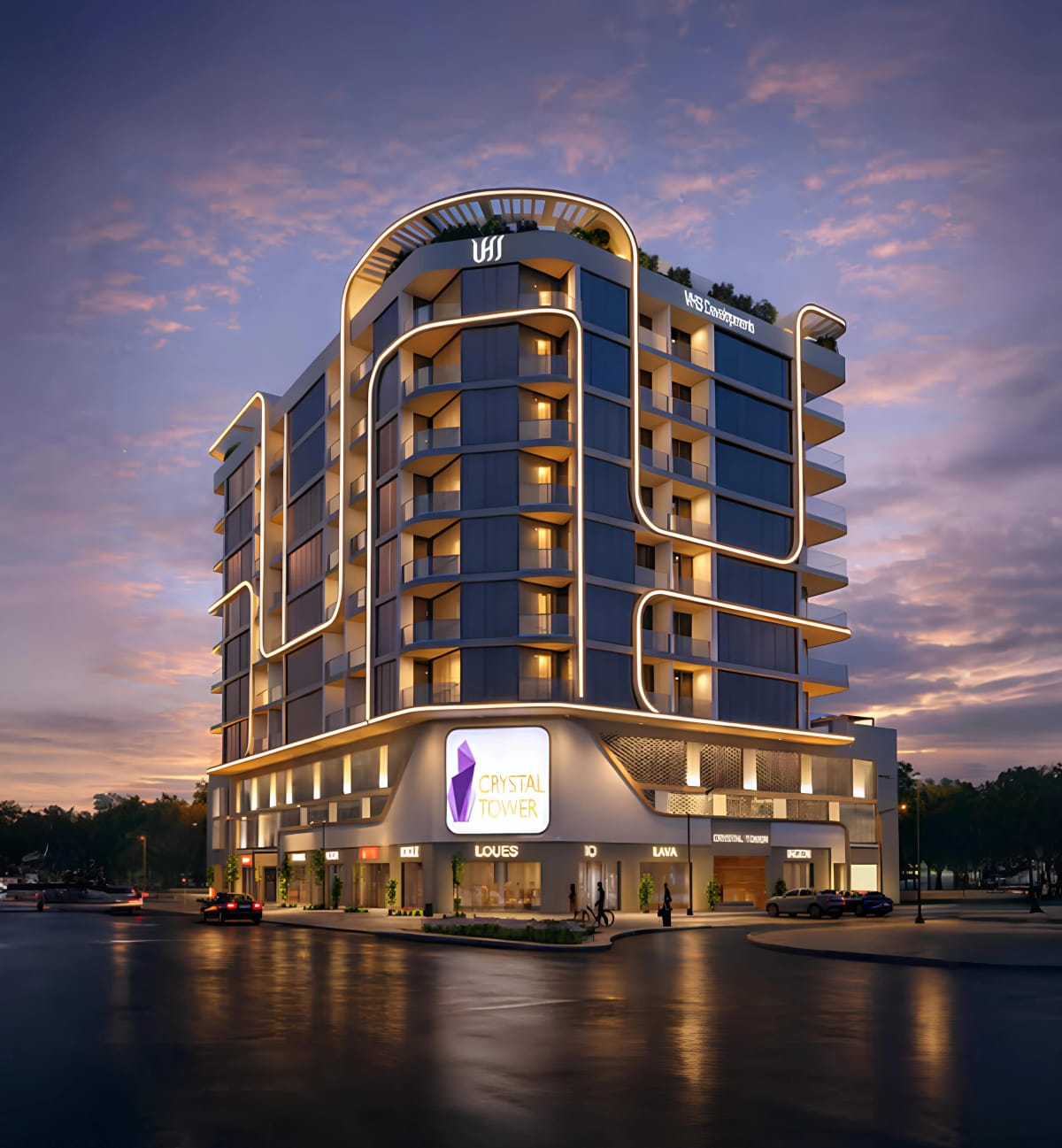 ALCENZA PROPERTIES "Crystal Tower" 2